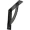 Ekena Millwork Bulwark Steel Bracket, Antiqued Pewter 2"W x 10"D x 10"H BKTM02X10X10BUAPW - alternate 1